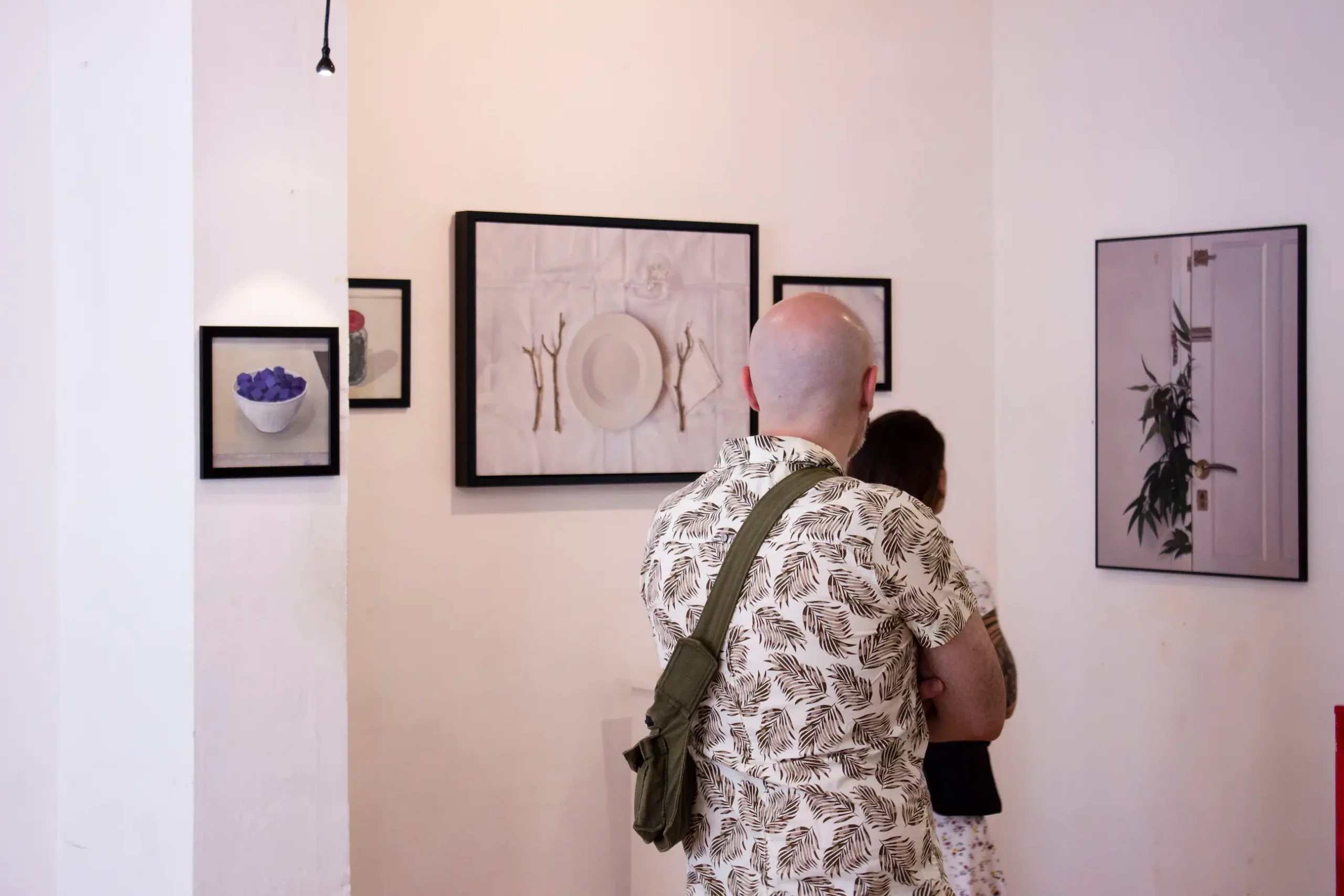 Exposición-Taller-de-Arte-y-Vidrio-Barcelona Exposición printuras al óleo de Ricardo Llopico