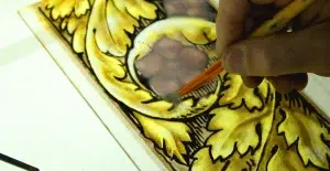 ejercicio-de-pintura-sobre-vidrio-taller-de-arte-y-vidrio-barcelona Curso-pintura-sobre-vidrio-taller-Ricardo-Llopico